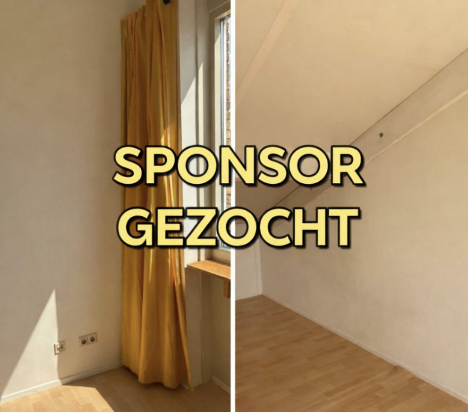 Lege zolderkamer te huur en moet nog ingericht worden